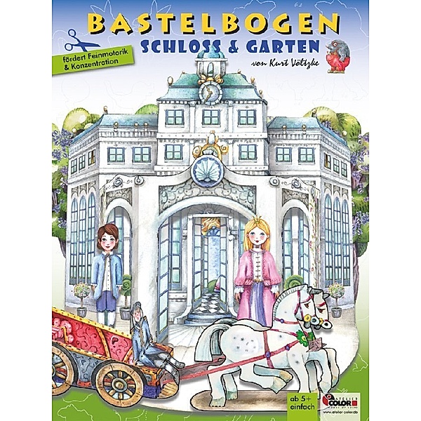 Atelier Color Schloss & Garten Bastelbogen