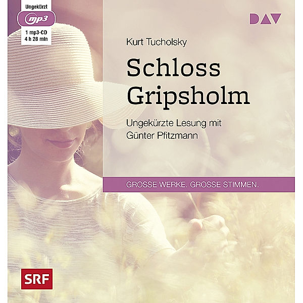 Schloss Gripsholm,1 Audio-CD, 1 MP3, Kurt Tucholsky