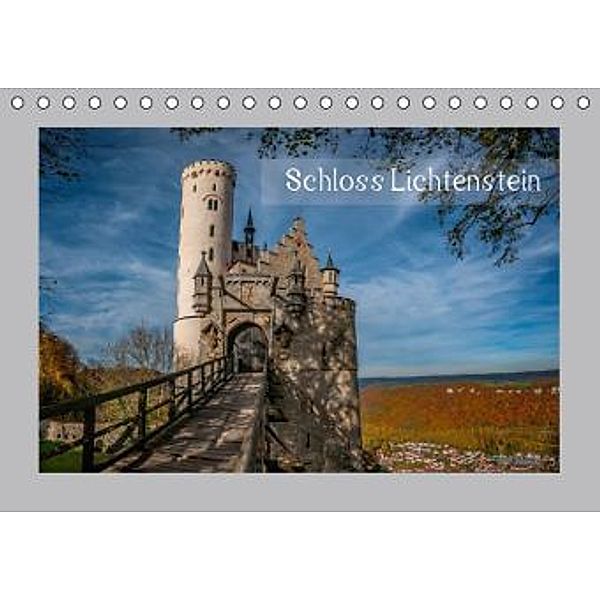Schloss Lichtenstein (Tischkalender 2016 DIN A5 quer), Andy D.