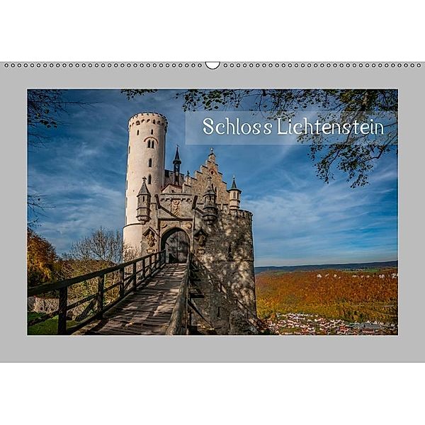 Schloss Lichtenstein (Wandkalender 2019 DIN A2 quer), Andy D.