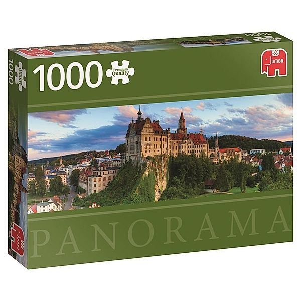 Schloss Sigmaringen, Deutschland - 1000 Teile Panorama Puzzl