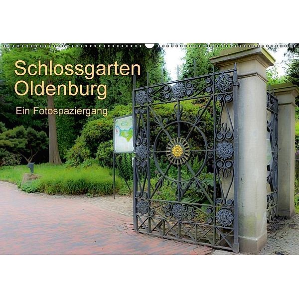 Schlossgarten Oldenburg. Ein Fotospaziergang (Wandkalender 2017 DIN A2 quer), Erwin Renken