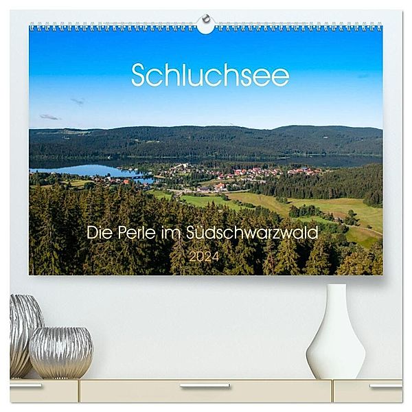 Schluchsee Naturpark Südschwarzwald (hochwertiger Premium Wandkalender 2024 DIN A2 quer), Kunstdruck in Hochglanz, Photo4emotion.com