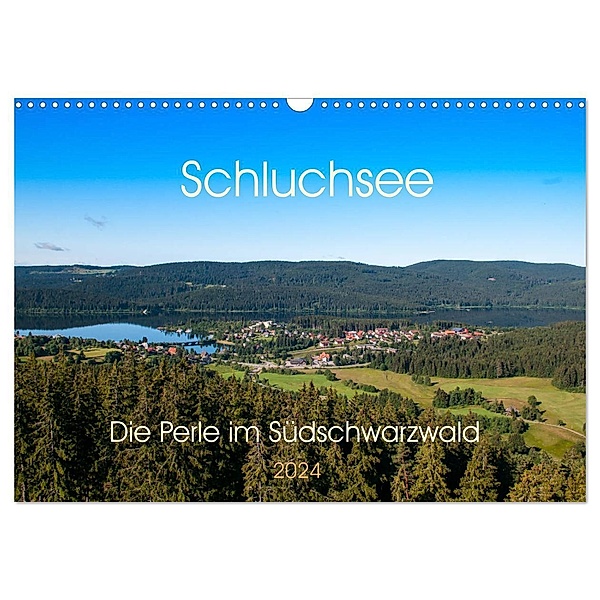 Schluchsee Naturpark Südschwarzwald (Wandkalender 2024 DIN A3 quer), CALVENDO Monatskalender, Photo4emotion.com