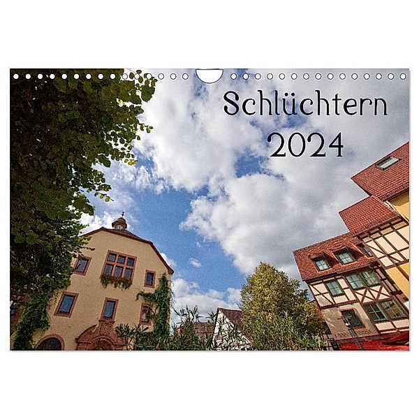 Schlüchtern 2024 (Wandkalender 2024 DIN A4 quer), CALVENDO Monatskalender, E. Ehmke