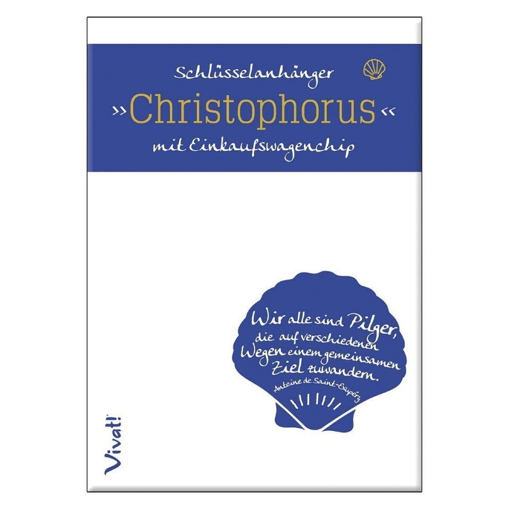 Schlüsselanhänger Christophorus - RPA Verlag