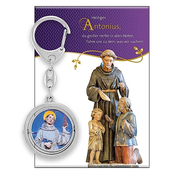 Schlüsselanhänger »Heiliger Antonius«