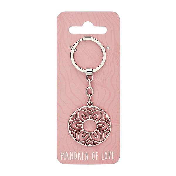 Schlüsselanhänger mit Symbol - Mandala der Liebe