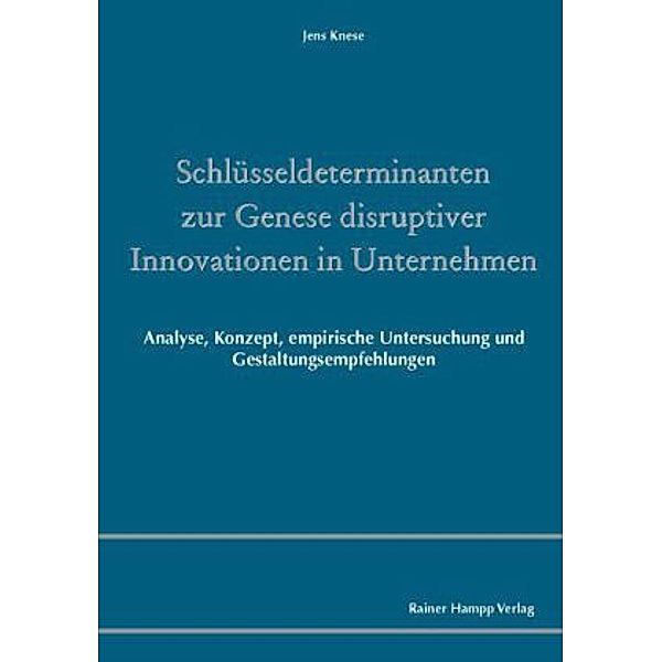 Schlüsseldeterminanten zur Genese disruptiver Innovationen in Unternehmen, Jens Knese