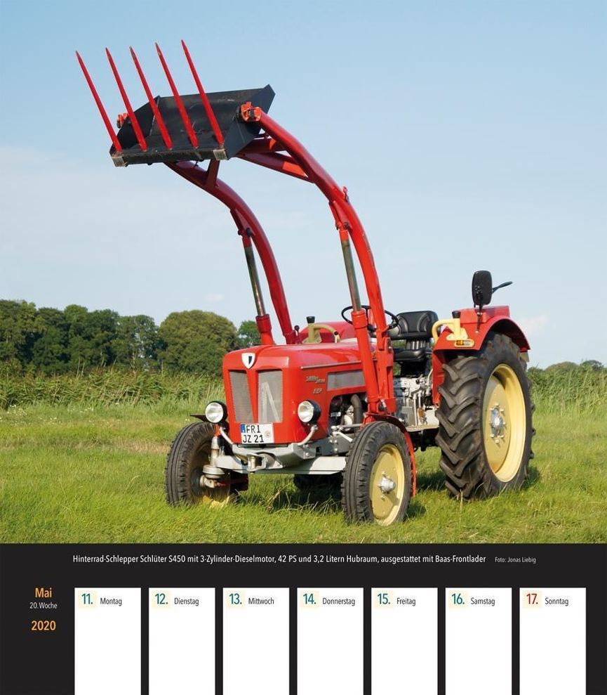 Schlüter Traktoren 2020 - Kalender bei Weltbild.de bestellen