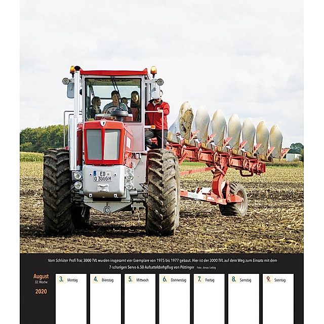 Schlüter Traktoren 2020 - Kalender bei Weltbild.de bestellen