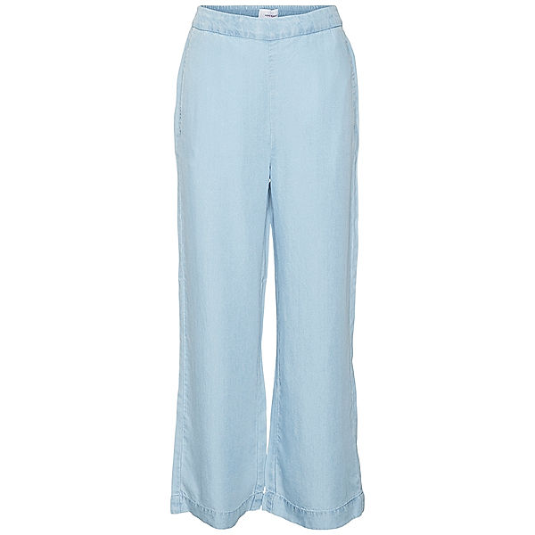 VERO MODA GIRL Schlupf-Hose VMBREE PAPERBAG WIDE in light blue denim