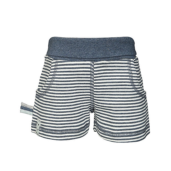 OrganicEra Schlupf-Shorts RAHMI gestreift in indigo melange