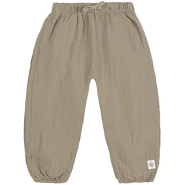 LÄSSIG Schlupfhose COZY MUSLIN in olive