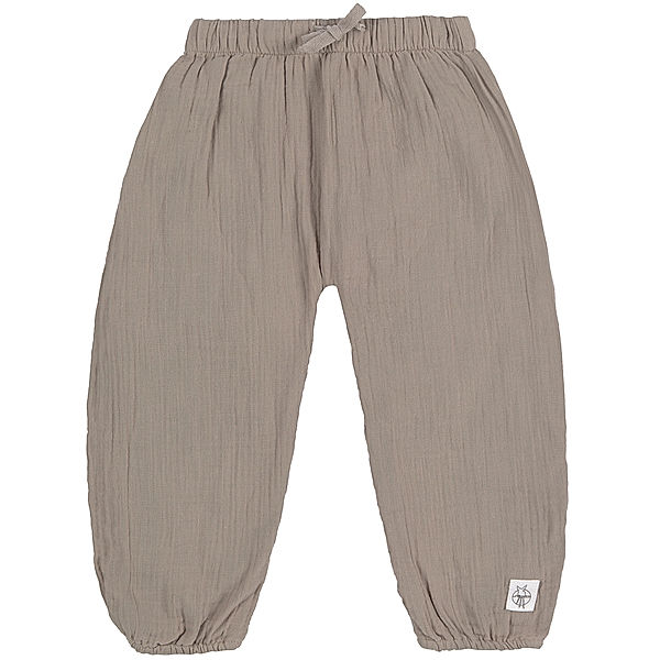 LÄSSIG Schlupfhose COZY MUSLIN in taupe