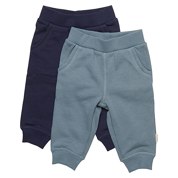 Minymo Schlupfhose MINI 2er Pack in ashley blue