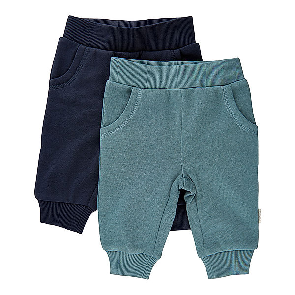 Minymo Schlupfhose MINI 2er Pack in goblin blue