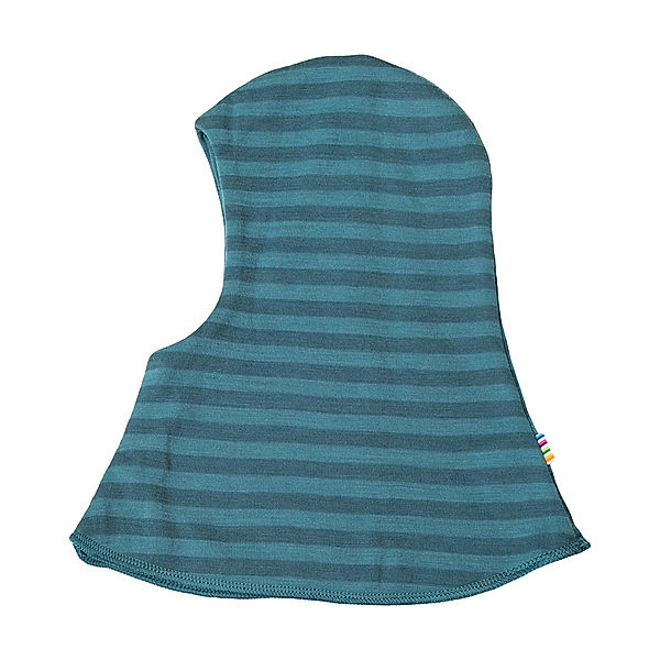 Joha Schlupfmütze 4040 BABY zum Wenden in blue stripe