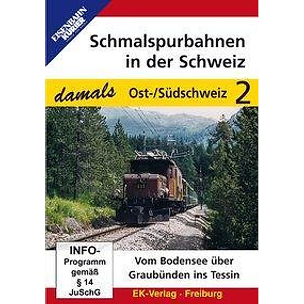 Schmalspurbahnen in der Schweiz damals, DVD