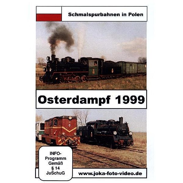 Schmalspurbahnen in Polen - Osterdampf 1999 - Schmalspurbahnen in Polen,1 DVD
