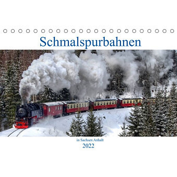 Schmalspurbahnen in Sachsen Anhalt (Tischkalender 2022 DIN A5 quer), Steffen Gierok