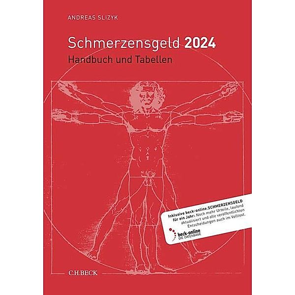 Schmerzensgeld 2024, m. 1 Buch, m. 1 Online-Zugang, Andreas Slizyk