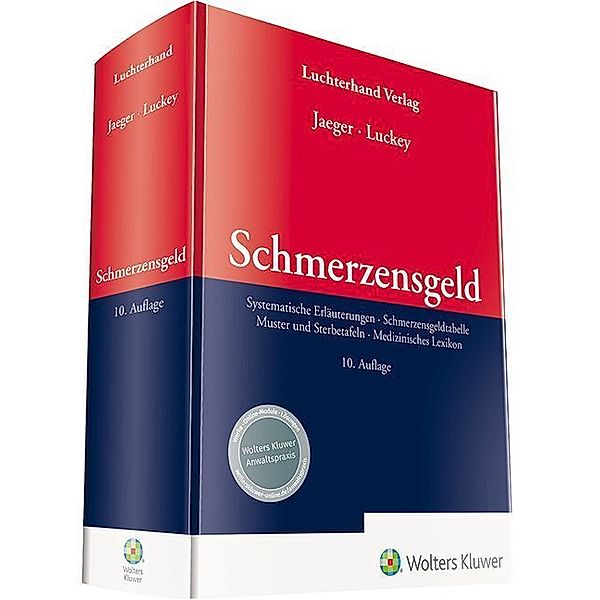 Schmerzensgeld, Lothar Jaeger, Jan Luckey