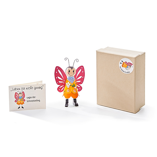 Schmetterling Bea in Geschenkbox