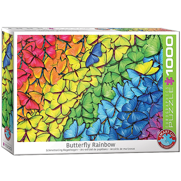 Eurographics Schmetterling Regenbogen (Puzzle)