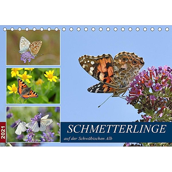 Schmetterlinge auf der Schwäbischen Alb (Tischkalender 2021 DIN A5 quer), Gugigei