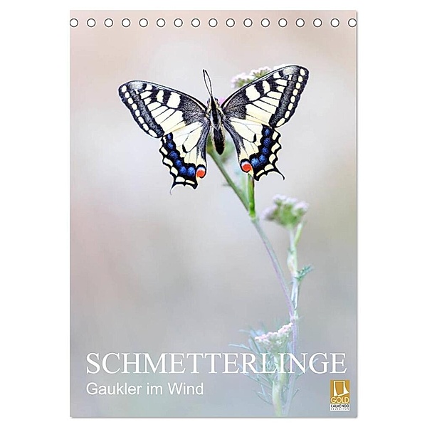Schmetterlinge - Gaukler im Wind (Tischkalender 2024 DIN A5 hoch), CALVENDO Monatskalender, Anton Simon