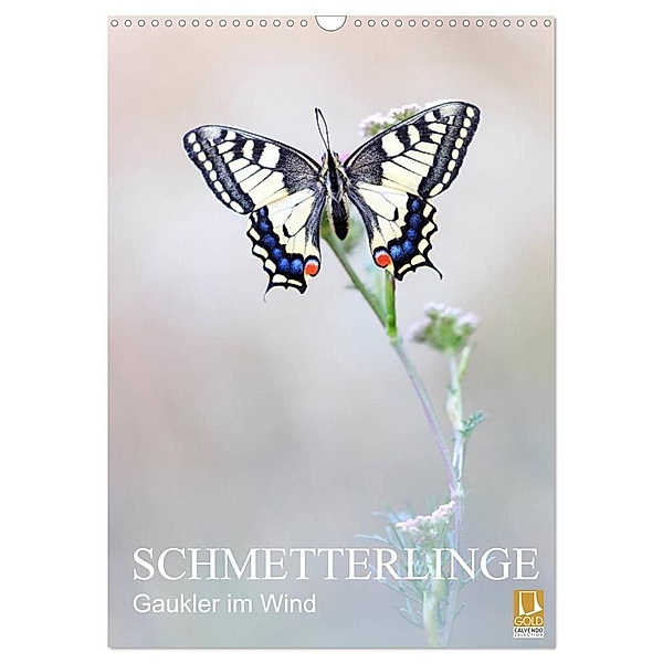 Schmetterlinge - Gaukler im Wind (Wandkalender 2024 DIN A3 hoch), CALVENDO Monatskalender, Anton Simon