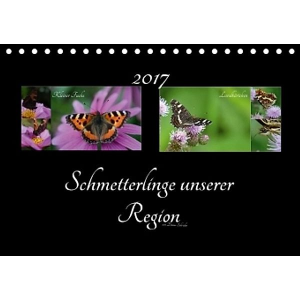 Schmetterlinge unserer Region (Tischkalender 2017 DIN A5 quer), Diana Schröder