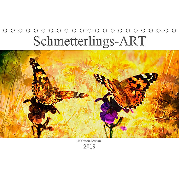 Schmetterlings-ART (Tischkalender 2019 DIN A5 quer), N N