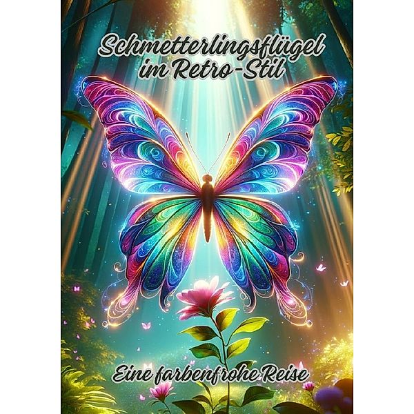 Schmetterlingsflügel im Retro-Stil, Diana Kluge