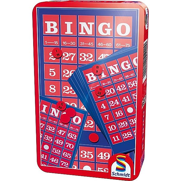 SCHMIDT SPIELE Schmidt Bingo, Gesellschaftsspiel