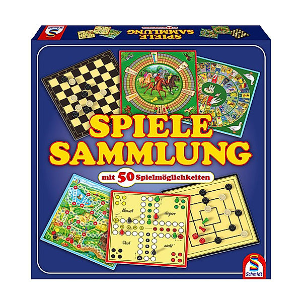 SCHMIDT SPIELE Schmidt Spiele Spielesammlung mit 50 Spielen