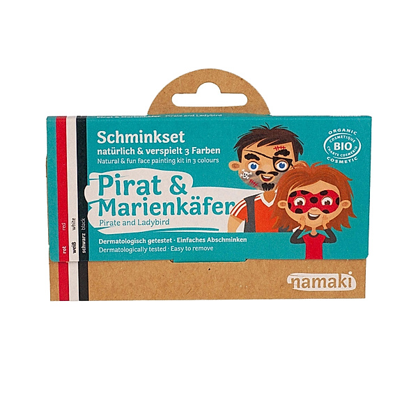 Namaki Schminkset PIRAT & MARIENKÄFER 2-teilig