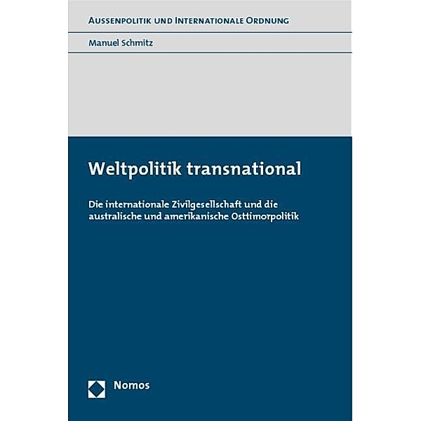 Schmitz, M: Weltpolitik transnational, Manuel Schmitz