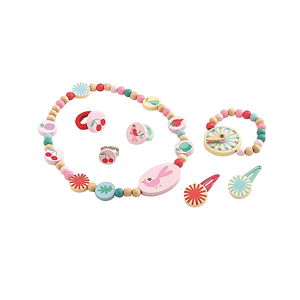 Djeco Schmuck-Set SUMMER GARDEN in bunt