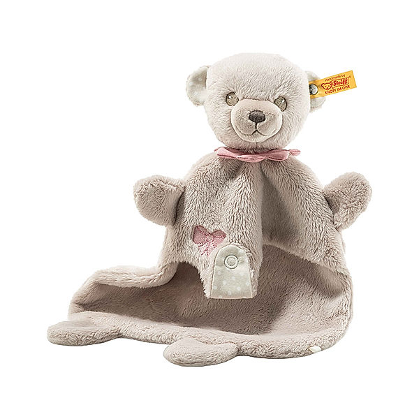 Steiff Schmusetuch HELLO BABY LEA TEDDYBÄR in beige/rosa