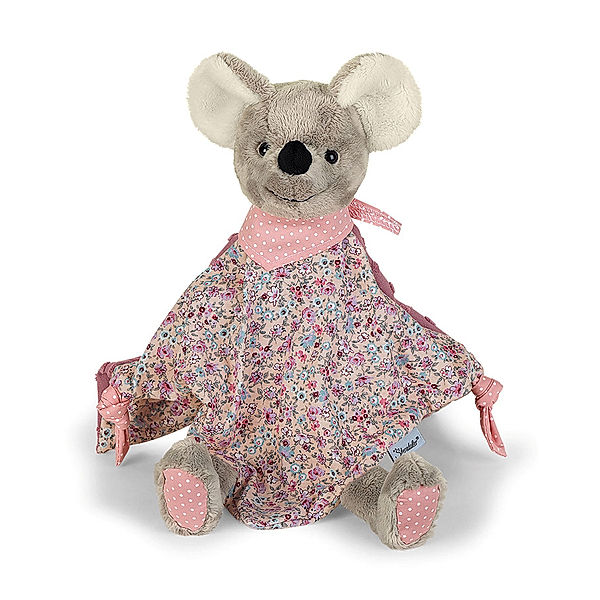 Sterntaler Schmusetuch M – MAUS MABEL gemustert in rosa