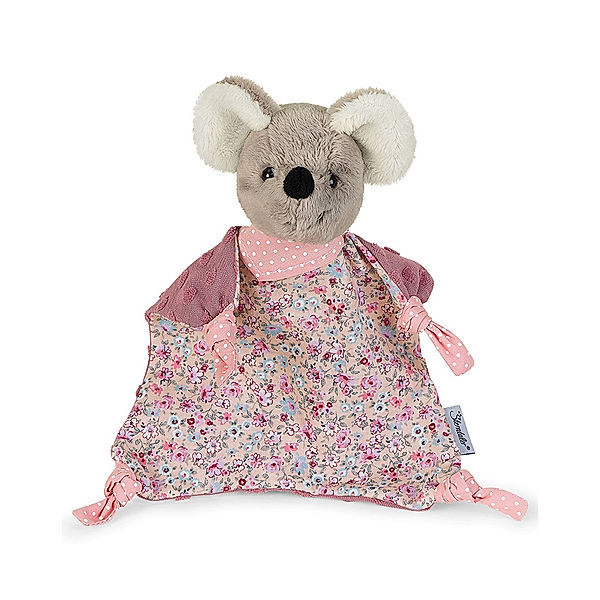 Sterntaler Schmusetuch S – MAUS MABEL gemustert in rosa