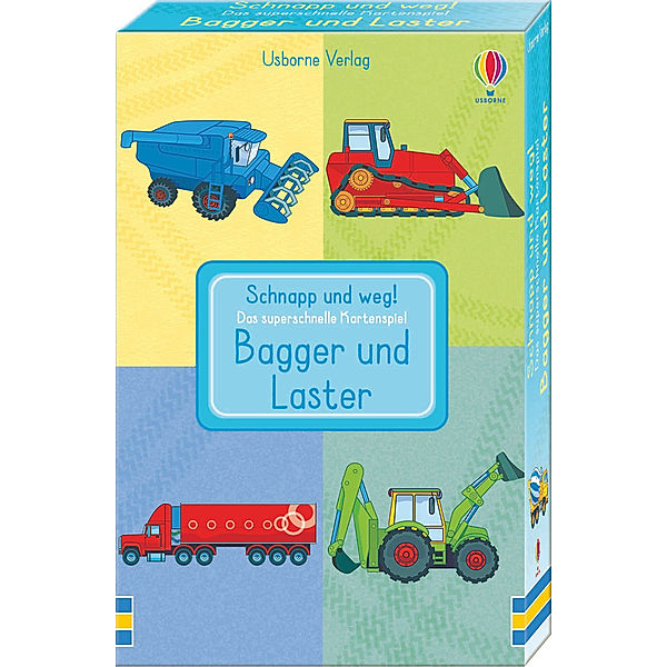 Schnapp und weg! Das superschnelle Kartenspiel: Bagger und Laster