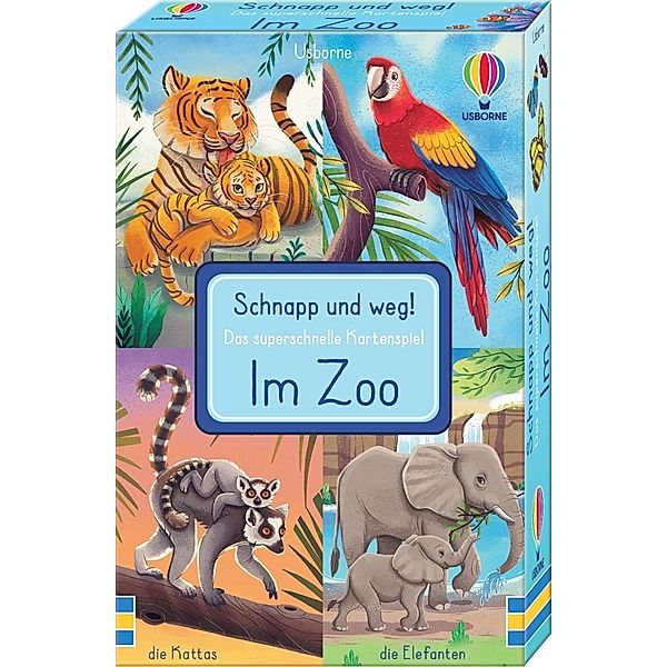 Schnapp und weg! Das superschnelle Kartenspiel: Im Zoo, Abigail Wheatley