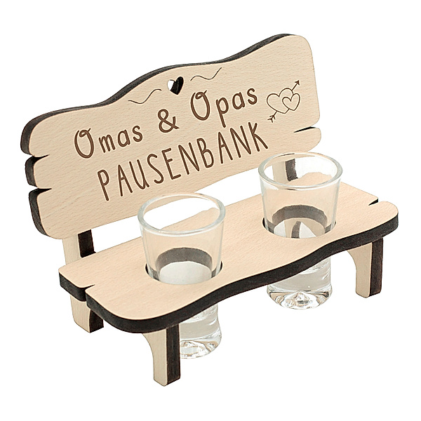 Schnapsbank Omas & Opas Pausenbank