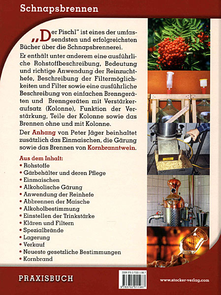 Pischl Schnapsbrennen NEU Schnaps brennen/Handbuch/Ratgeber/Anleitung/Buch 