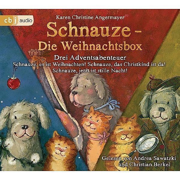 Schnauze - Die Weihnachtsbox,3 Audio-CD, Karen Chr. Angermayer