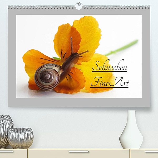 Schnecken  FineArt (Premium, hochwertiger DIN A2 Wandkalender 2023, Kunstdruck in Hochglanz), Tanja Riedel