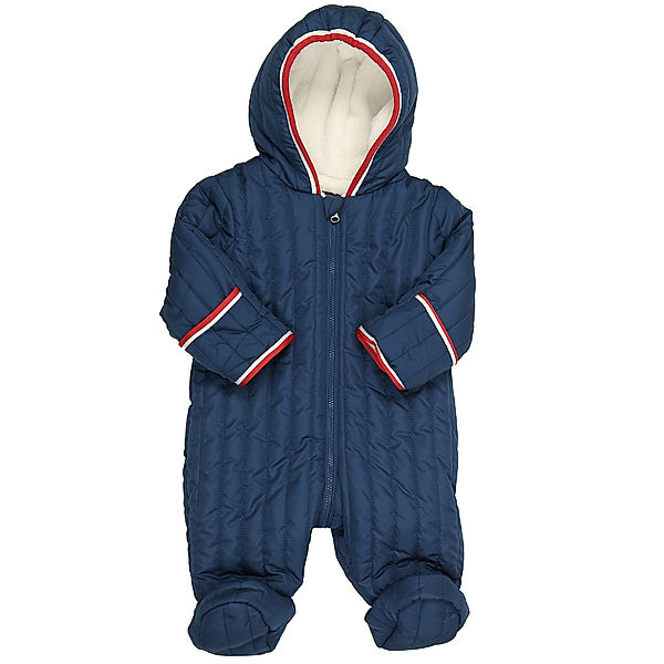 Sanetta Schnee-Overall GALACTIC mit Teddyfleece in blau